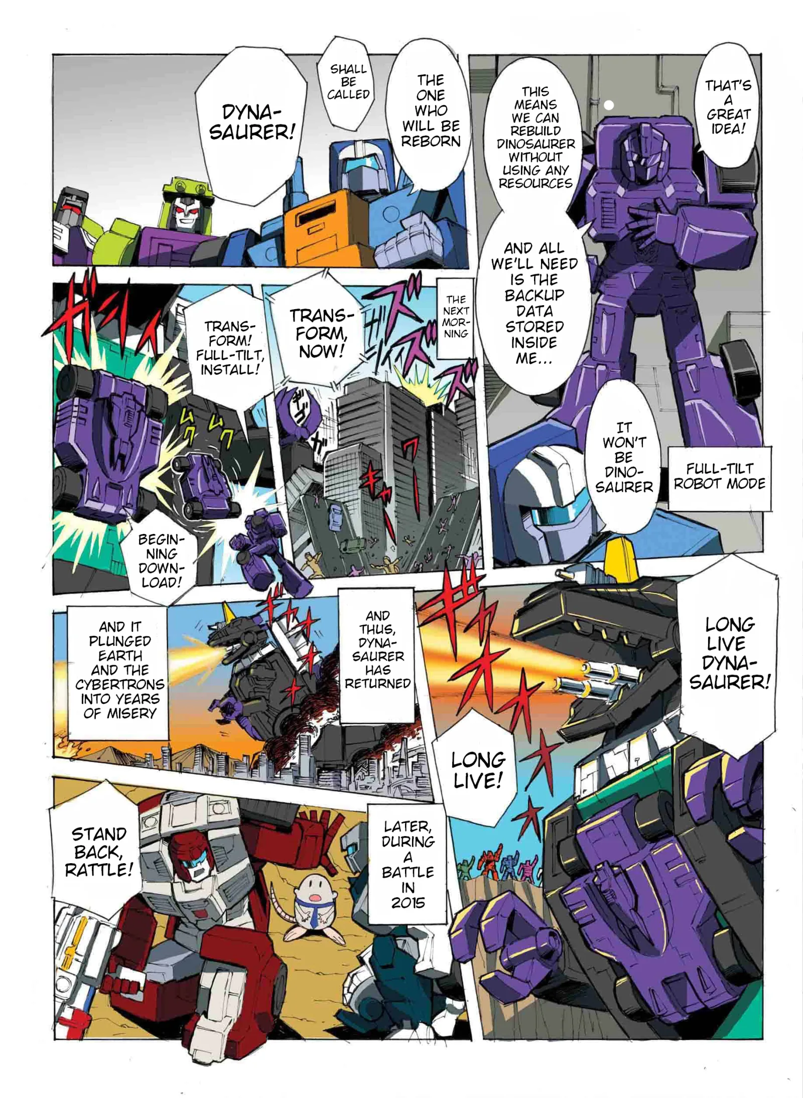 Transformers Legends Chapter 42 page 2