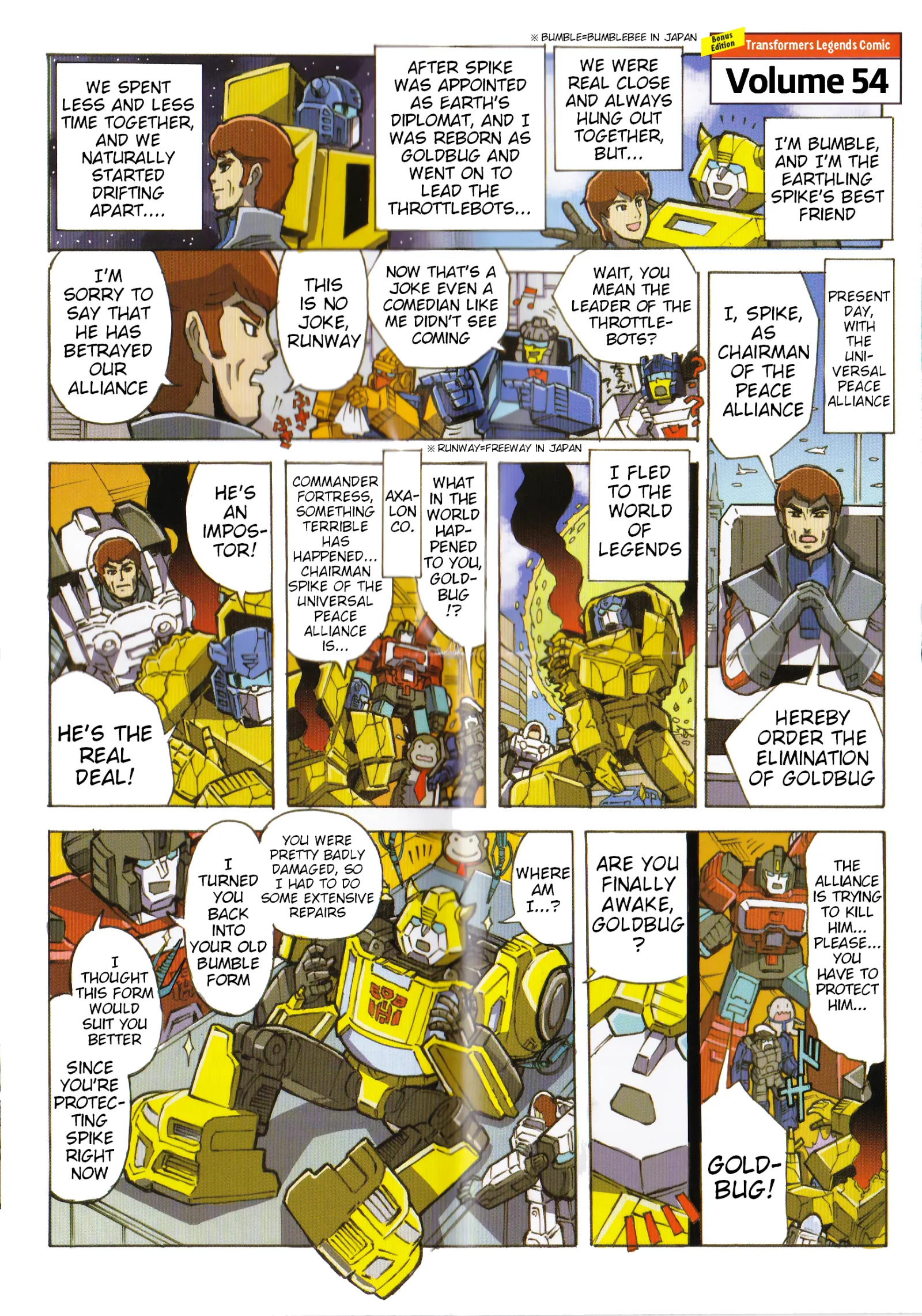 Transformers Legends Chapter 48.1 page 1
