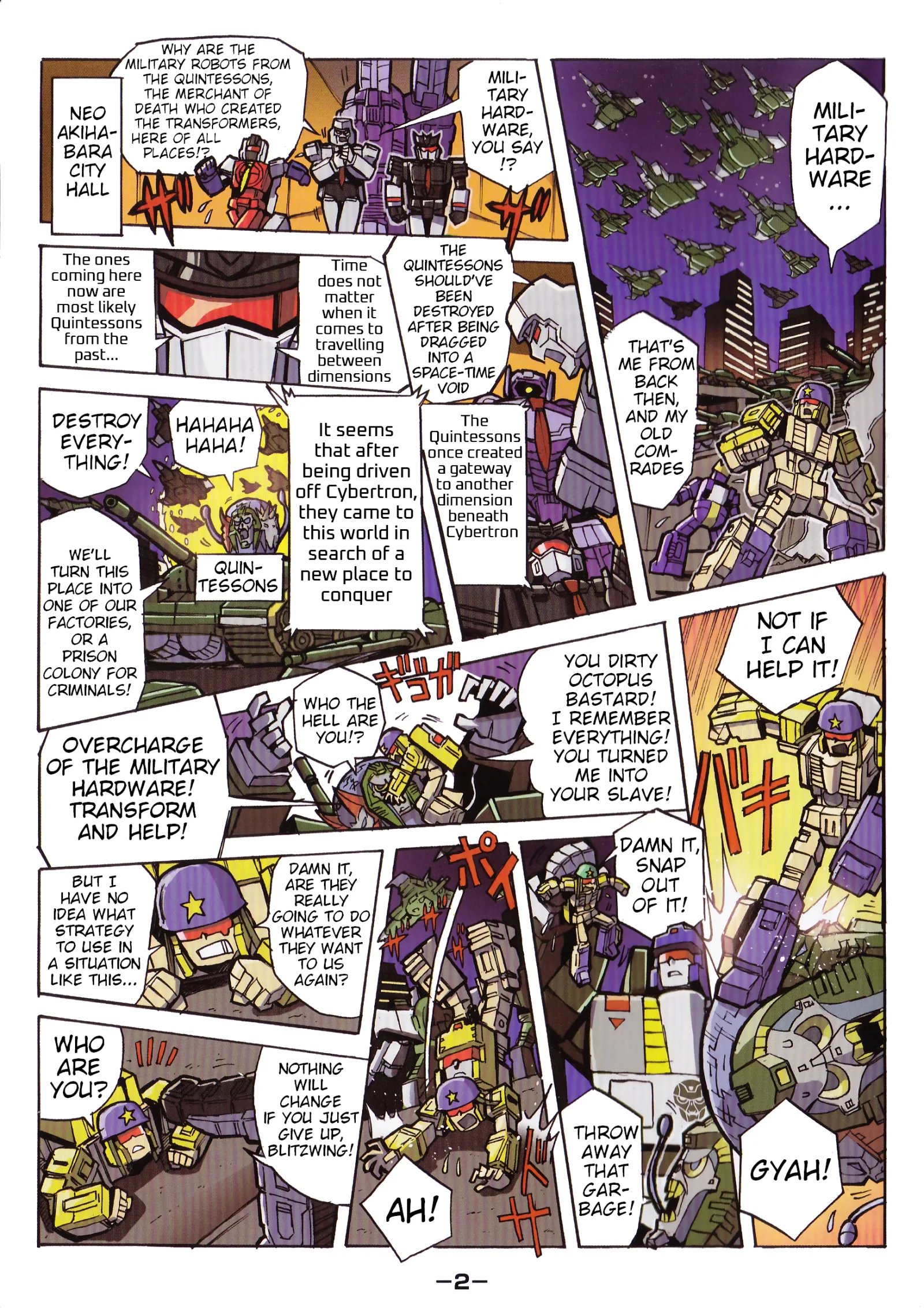 Transformers Legends Chapter 50.1 page 2