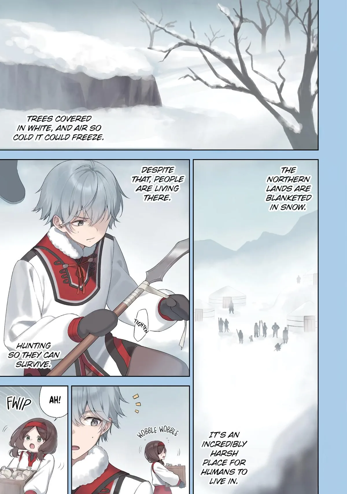 Transmigrated to the Northern Frontier Chapter 1 page 1