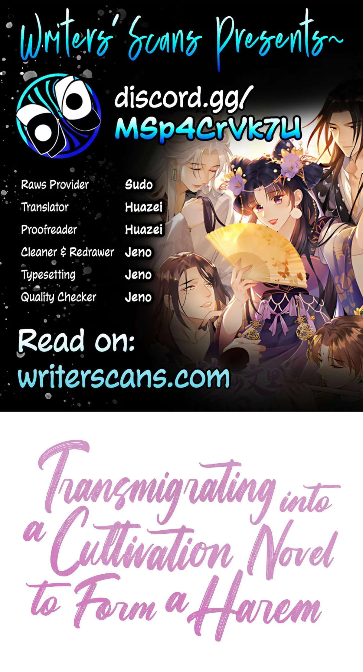 Transmigrating into a Cultivation Novel to Form a Harem Chapter 1 page 1