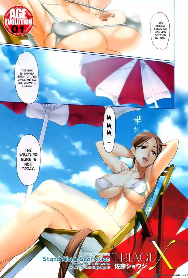 Triage X Chapter 1 page 1