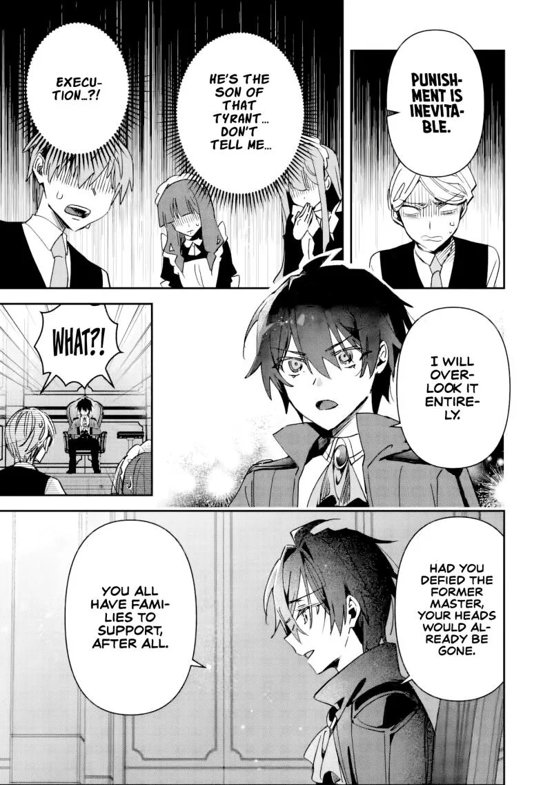 Tsuihou Sareta Danshaku Shisoku no Kareinaru Ryouchi Kaikaku ~Kuzu Oyaji ni Munou to Nonoshiraretakedo, Jitsuha Sekai Saikyou no Ryu Mahoutsukai desu~ Chapter 2 page 21