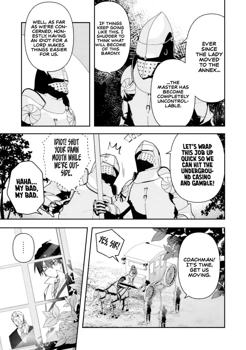 Tsuihou Sareta Danshaku Shisoku no Kareinaru Ryouchi Kaikaku ~Kuzu Oyaji ni Munou to Nonoshiraretakedo, Jitsuha Sekai Saikyou no Ryu Mahoutsukai desu~ Chapter 2 page 6