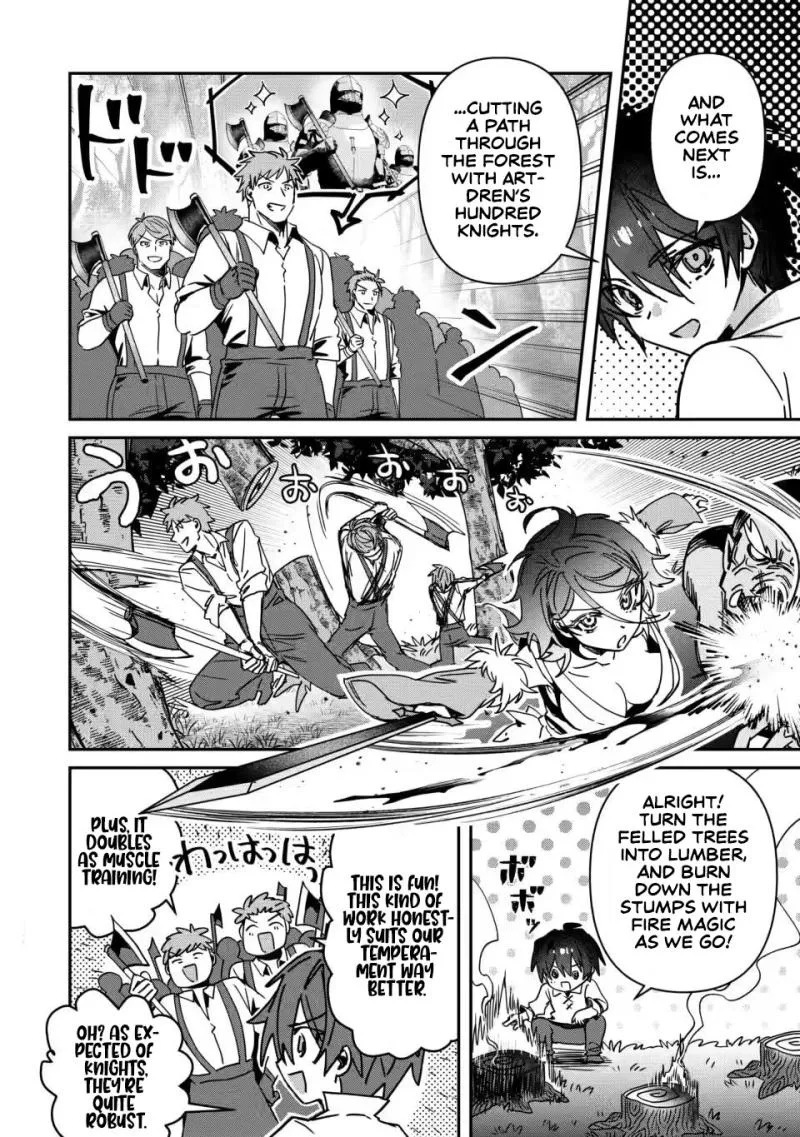 Tsuihou Sareta Danshaku Shisoku no Kareinaru Ryouchi Kaikaku ~Kuzu Oyaji ni Munou to Nonoshiraretakedo, Jitsuha Sekai Saikyou no Ryu Mahoutsukai desu~ Chapter 4 page 13