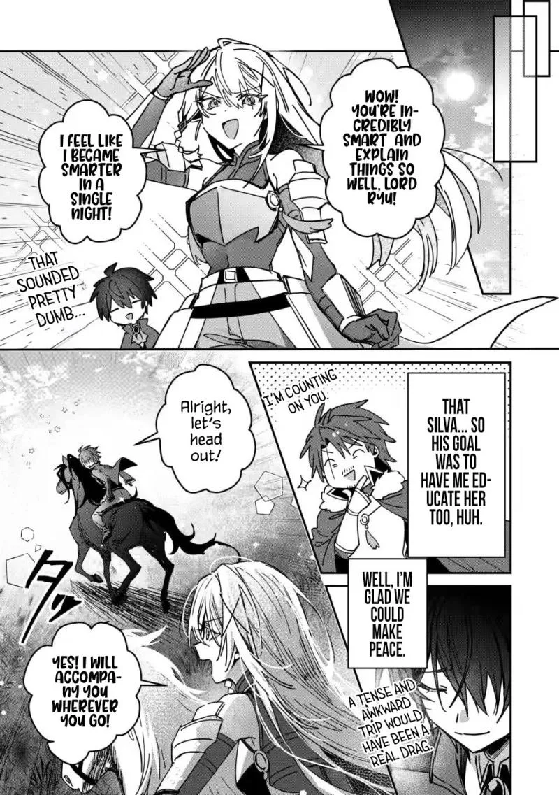 Tsuihou Sareta Danshaku Shisoku no Kareinaru Ryouchi Kaikaku ~Kuzu Oyaji ni Munou to Nonoshiraretakedo, Jitsuha Sekai Saikyou no Ryu Mahoutsukai desu~ Chapter 4 page 33