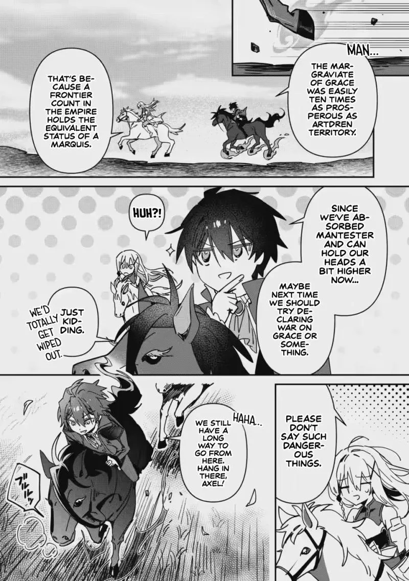 Tsuihou Sareta Danshaku Shisoku no Kareinaru Ryouchi Kaikaku ~Kuzu Oyaji ni Munou to Nonoshiraretakedo, Jitsuha Sekai Saikyou no Ryu Mahoutsukai desu~ Chapter 5 page 2