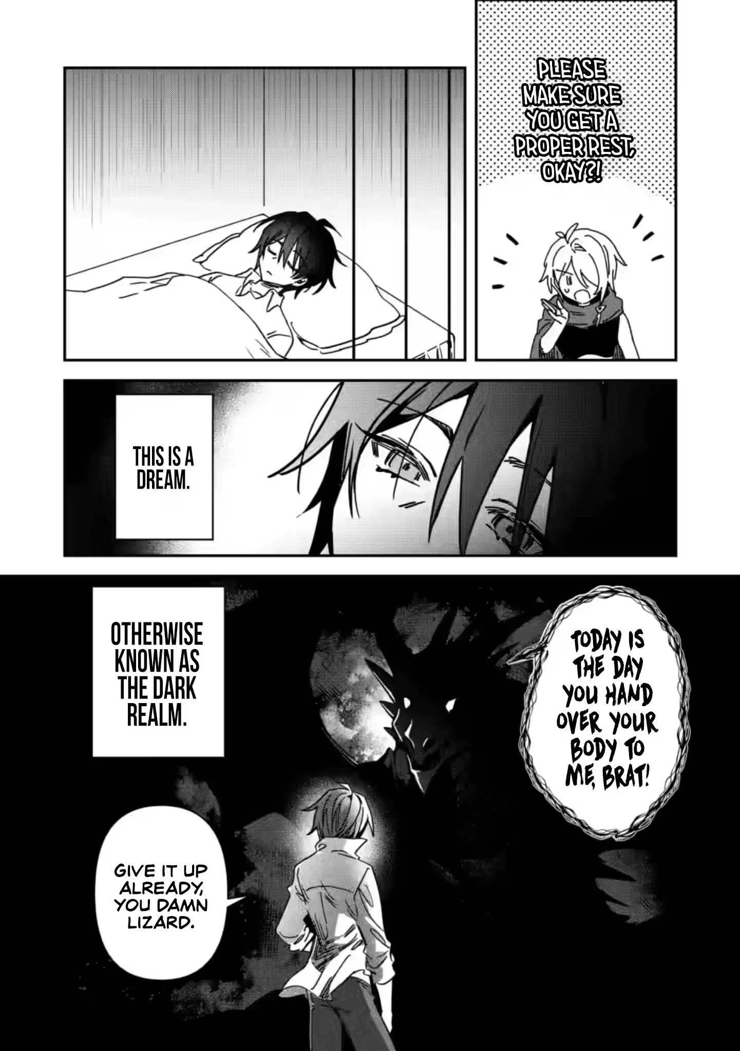 Tsuihou Sareta Danshaku Shisoku no Kareinaru Ryouchi Kaikaku ~Kuzu Oyaji ni Munou to Nonoshiraretakedo, Jitsuha Sekai Saikyou no Ryu Mahoutsukai desu~ Chapter 7.1 page 2
