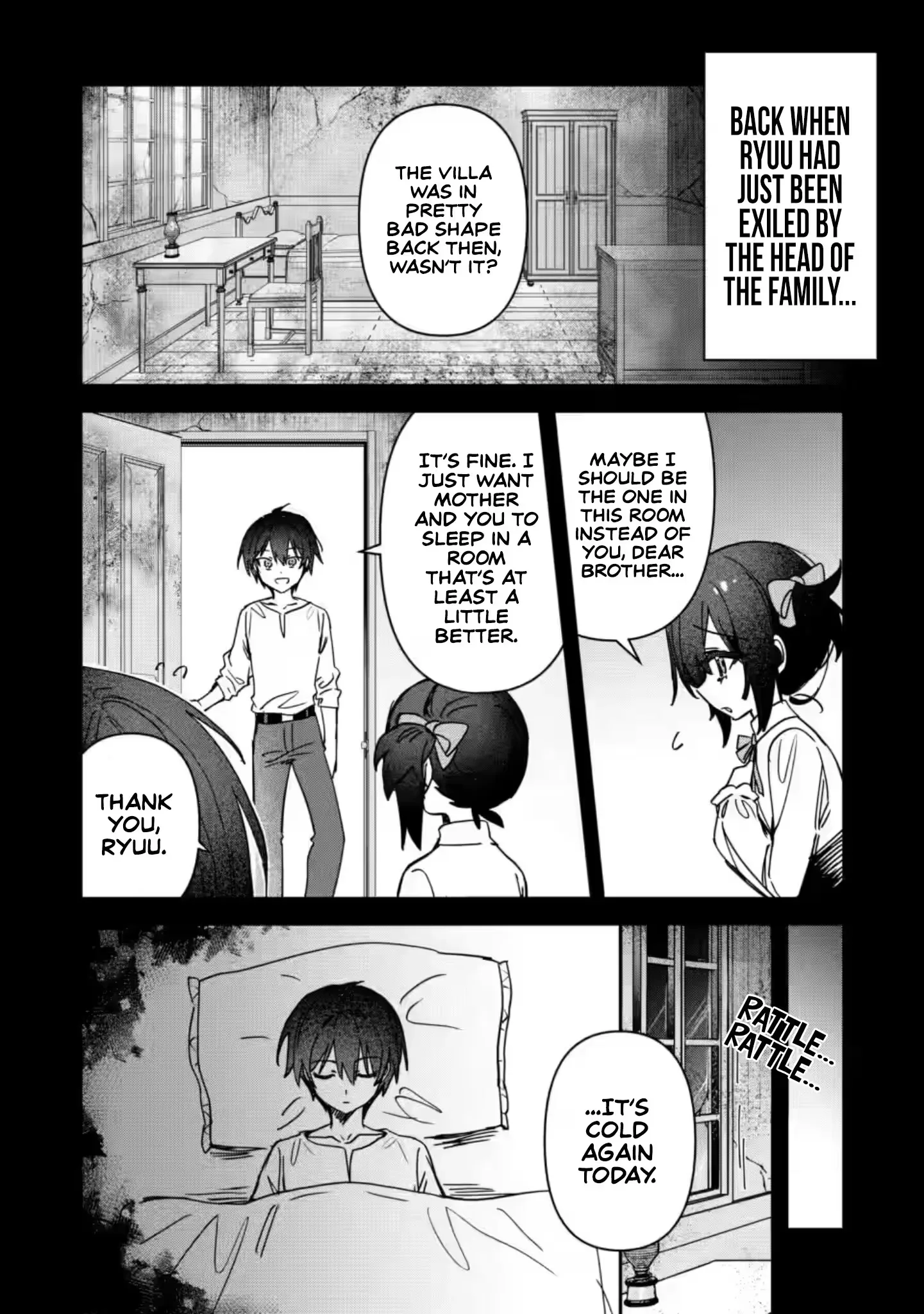 Tsuihou Sareta Danshaku Shisoku no Kareinaru Ryouchi Kaikaku ~Kuzu Oyaji ni Munou to Nonoshiraretakedo, Jitsuha Sekai Saikyou no Ryu Mahoutsukai desu~ Chapter 7.1 page 5