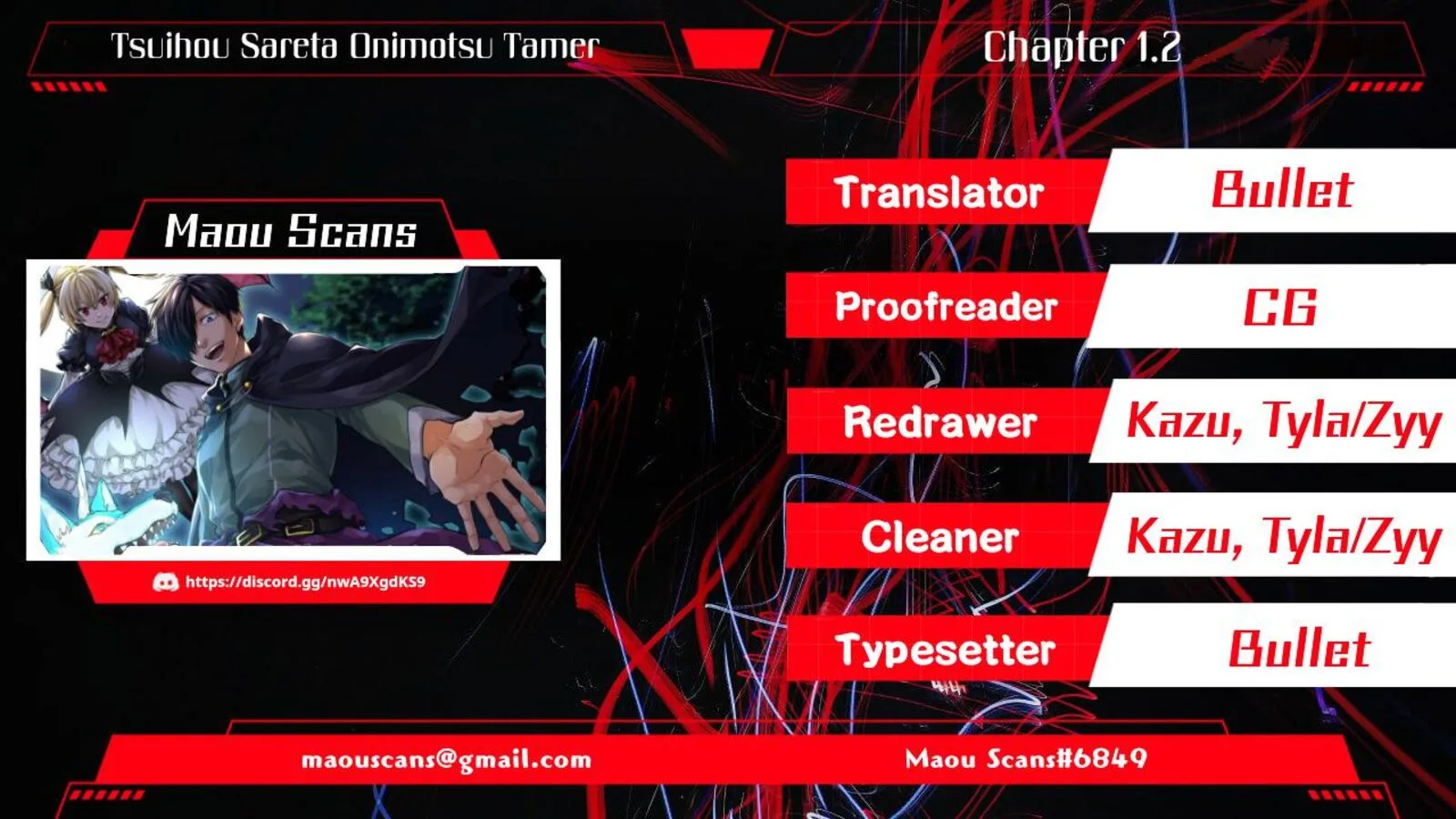 Tsuihou Sareta Onimotsu Tamer, Sekai Yuiitsu no Necromancer ni Kakusei Suru Chapter 1.2 page 1