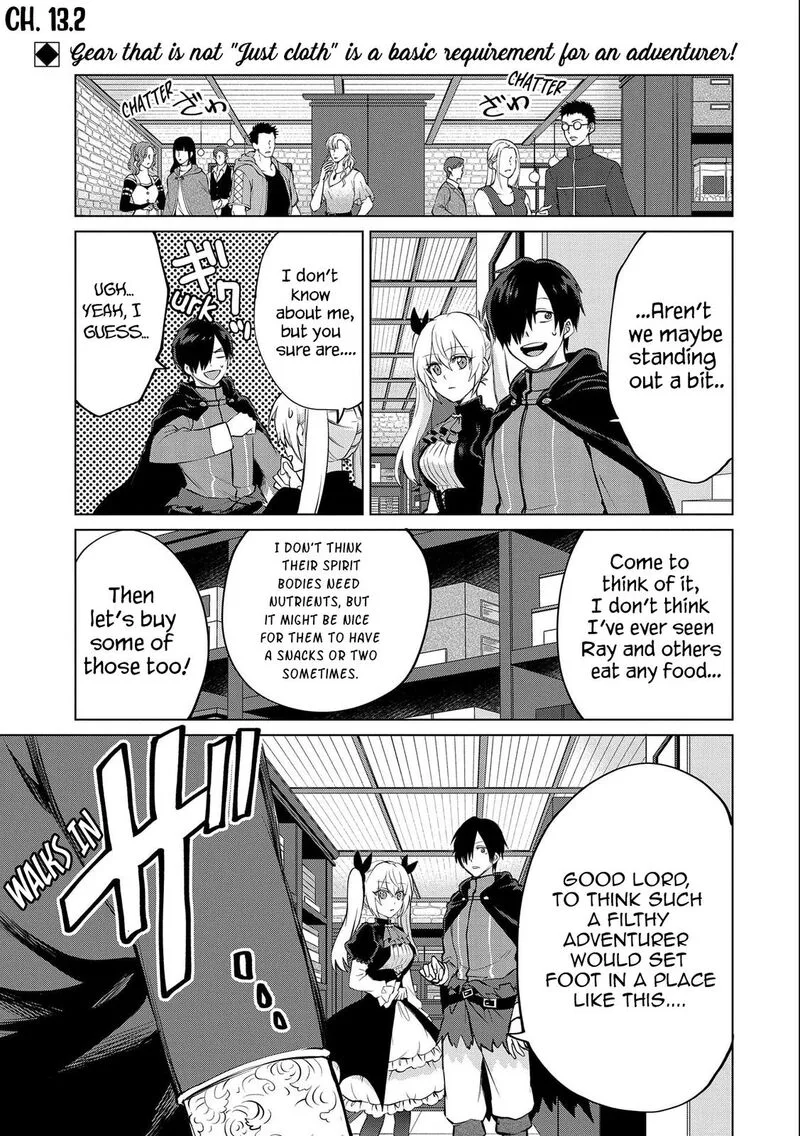 Tsuihou Sareta Onimotsu Tamer, Sekai Yuiitsu no Necromancer ni Kakusei Suru Chapter 13.2 page 1