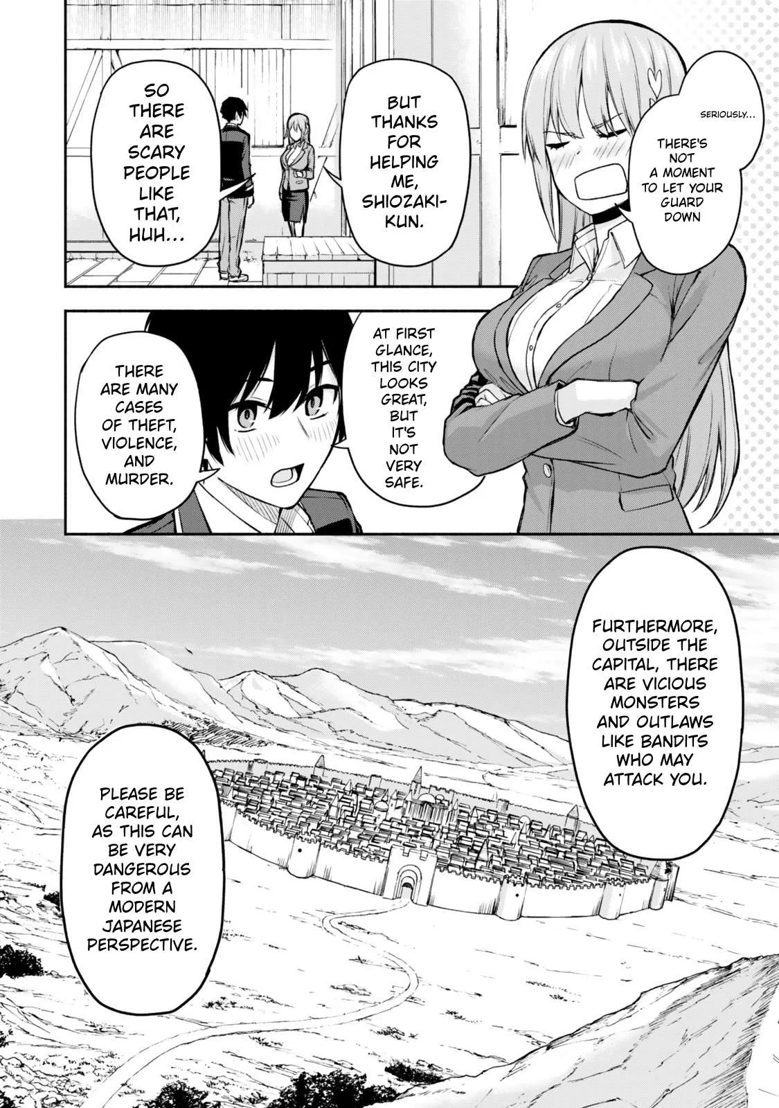 Tsuihou Sareta Teihen Shoku [Touzoku] wa Game Chishiki de Musousuru. Issho ni Shoukan Sareta Sensei mo Hazure Job Dattakedo Kouritsuteki ni Nariagarimasu Chapter 1 page 32