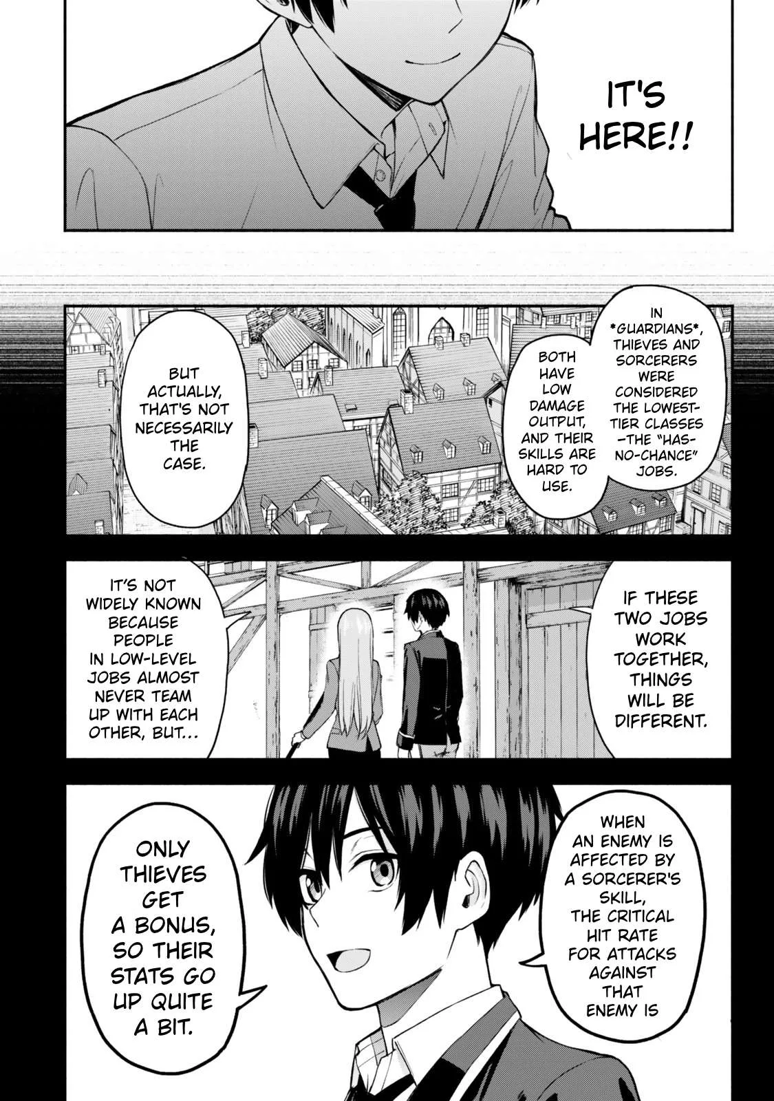 Tsuihou Sareta Teihen Shoku [Touzoku] wa Game Chishiki de Musousuru. Issho ni Shoukan Sareta Sensei mo Hazure Job Dattakedo Kouritsuteki ni Nariagarimasu Chapter 1 page 48