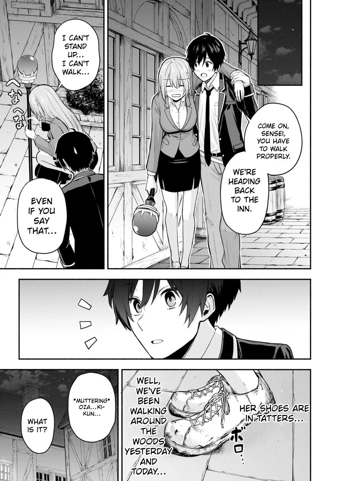 Tsuihou Sareta Teihen Shoku [Touzoku] wa Game Chishiki de Musousuru. Issho ni Shoukan Sareta Sensei mo Hazure Job Dattakedo Kouritsuteki ni Nariagarimasu Chapter 3 page 4