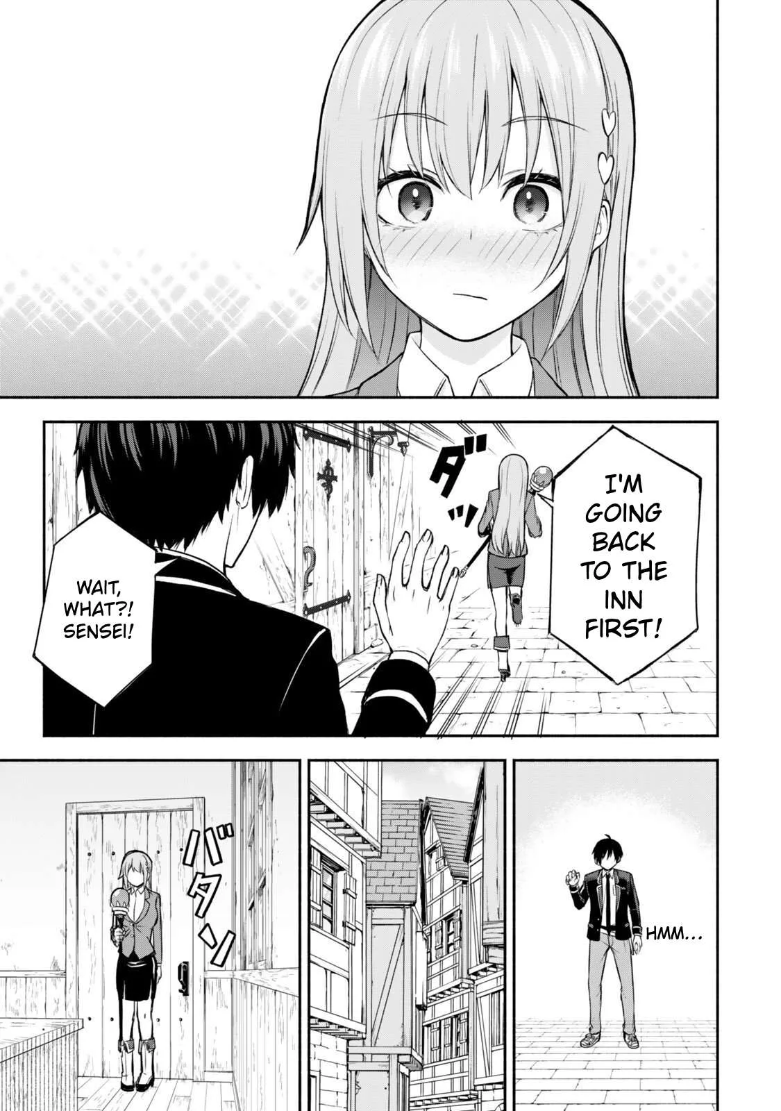 Tsuihou Sareta Teihen Shoku [Touzoku] wa Game Chishiki de Musousuru. Issho ni Shoukan Sareta Sensei mo Hazure Job Dattakedo Kouritsuteki ni Nariagarimasu Chapter 3 page 32