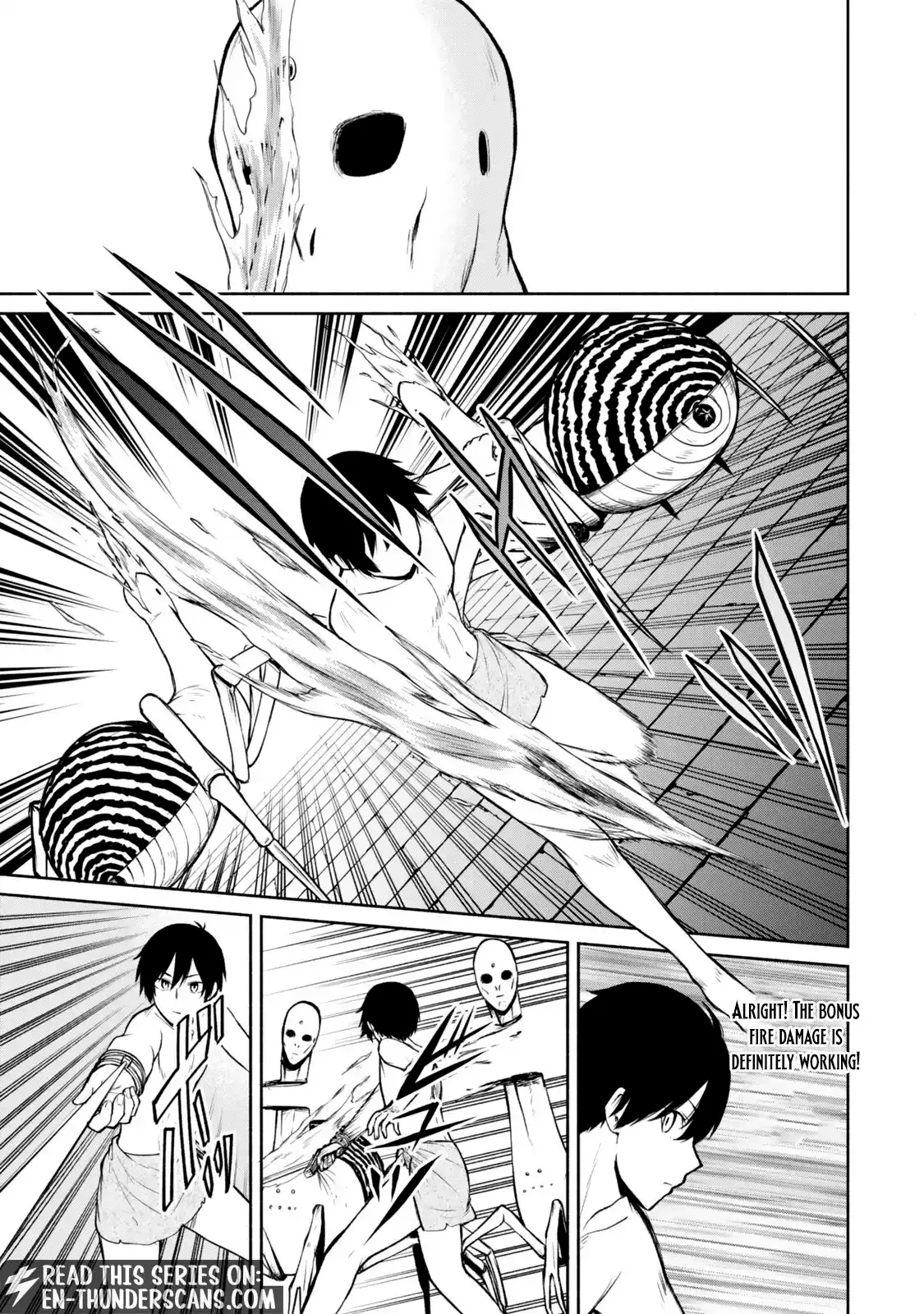 Tsuihou Sareta Teihen Shoku [Touzoku] wa Game Chishiki de Musousuru. Issho ni Shoukan Sareta Sensei mo Hazure Job Dattakedo Kouritsuteki ni Nariagarimasu Chapter 6 page 22