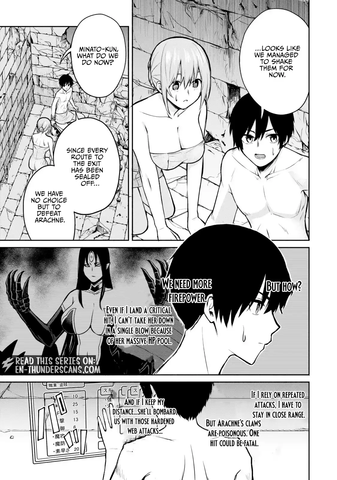 Tsuihou Sareta Teihen Shoku [Touzoku] wa Game Chishiki de Musousuru. Issho ni Shoukan Sareta Sensei mo Hazure Job Dattakedo Kouritsuteki ni Nariagarimasu Chapter 6 page 14