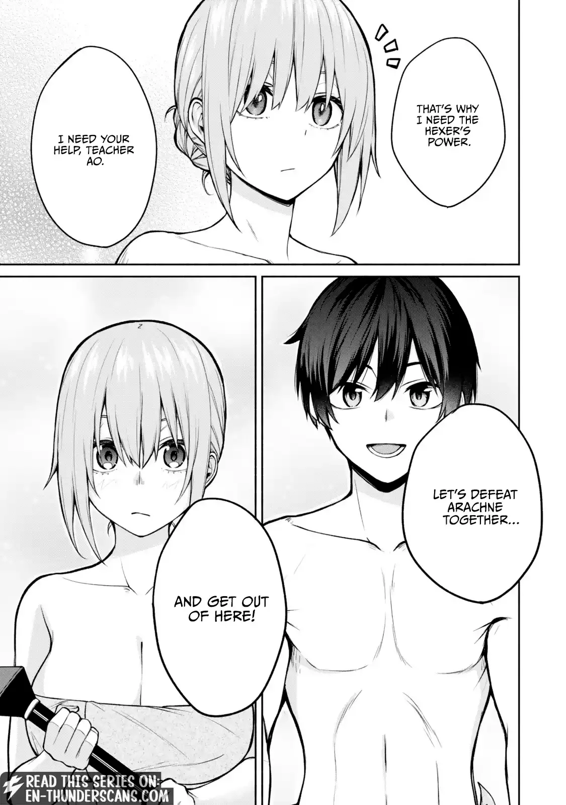 Tsuihou Sareta Teihen Shoku [Touzoku] wa Game Chishiki de Musousuru. Issho ni Shoukan Sareta Sensei mo Hazure Job Dattakedo Kouritsuteki ni Nariagarimasu Chapter 6 page 18