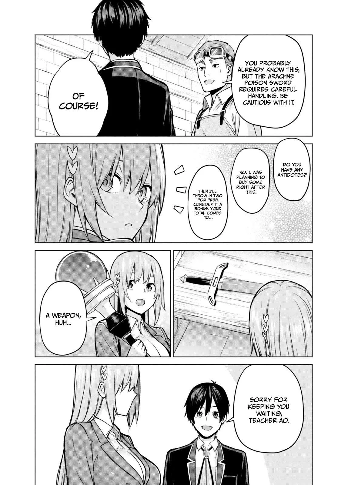 Tsuihou Sareta Teihen Shoku [Touzoku] wa Game Chishiki de Musousuru. Issho ni Shoukan Sareta Sensei mo Hazure Job Dattakedo Kouritsuteki ni Nariagarimasu Chapter 7.1 page 12