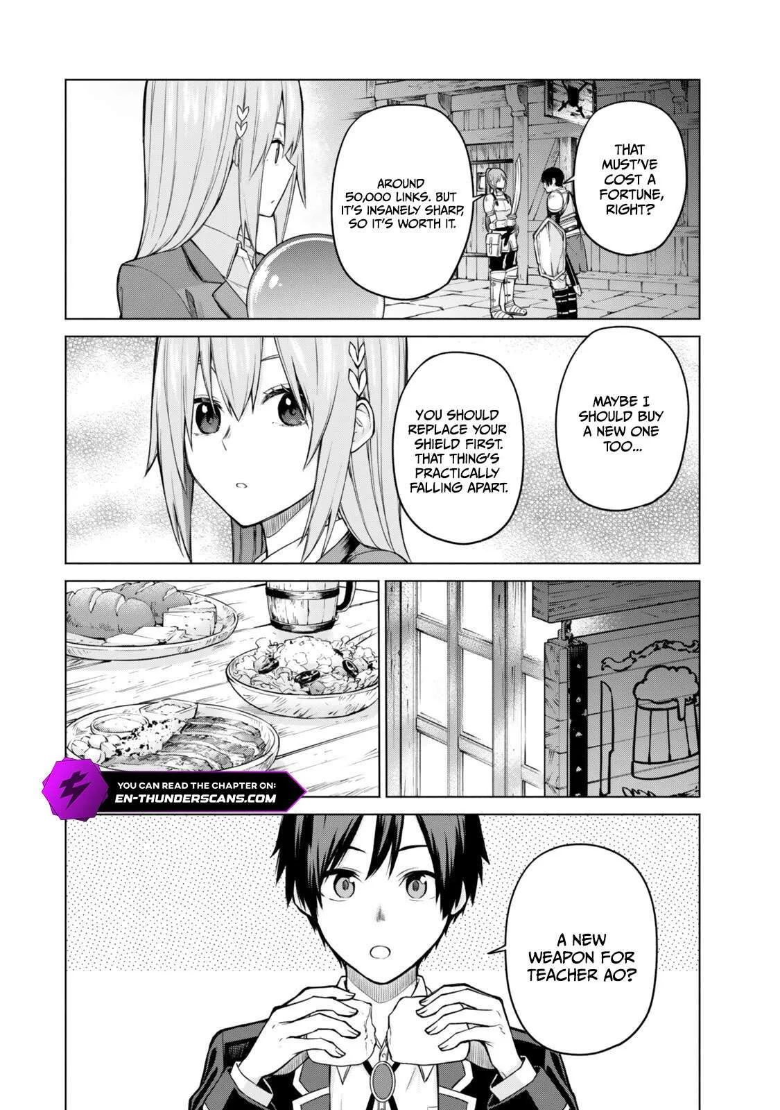 Tsuihou Sareta Teihen Shoku [Touzoku] wa Game Chishiki de Musousuru. Issho ni Shoukan Sareta Sensei mo Hazure Job Dattakedo Kouritsuteki ni Nariagarimasu Chapter 7.1 page 21