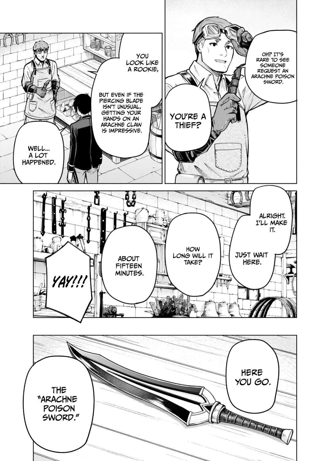 Tsuihou Sareta Teihen Shoku [Touzoku] wa Game Chishiki de Musousuru. Issho ni Shoukan Sareta Sensei mo Hazure Job Dattakedo Kouritsuteki ni Nariagarimasu Chapter 7.1 page 10