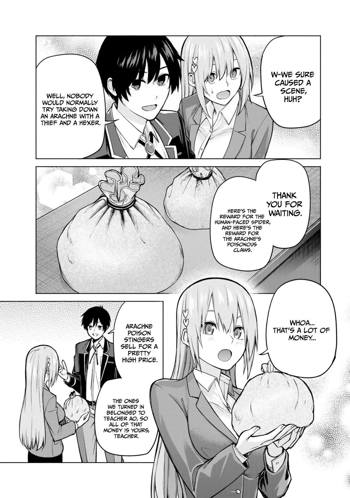 Tsuihou Sareta Teihen Shoku [Touzoku] wa Game Chishiki de Musousuru. Issho ni Shoukan Sareta Sensei mo Hazure Job Dattakedo Kouritsuteki ni Nariagarimasu Chapter 7.1 page 8