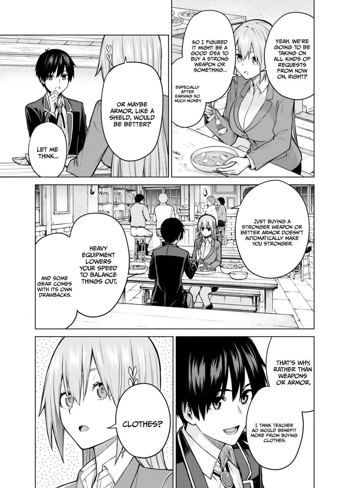 Tsuihou Sareta Teihen Shoku [Touzoku] wa Game Chishiki de Musousuru. Issho ni Shoukan Sareta Sensei mo Hazure Job Dattakedo Kouritsuteki ni Nariagarimasu Chapter 7.1 page 22