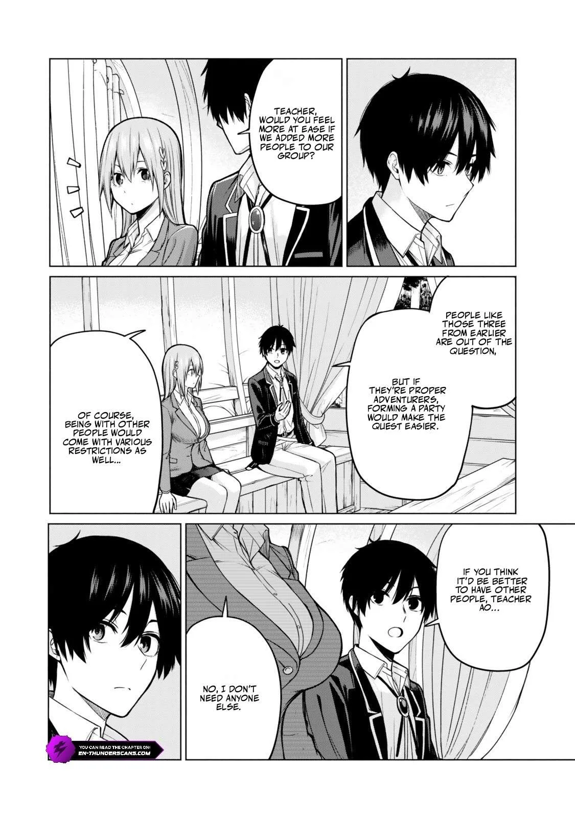 Tsuihou Sareta Teihen Shoku [Touzoku] wa Game Chishiki de Musousuru. Issho ni Shoukan Sareta Sensei mo Hazure Job Dattakedo Kouritsuteki ni Nariagarimasu Chapter 8.3 page 4