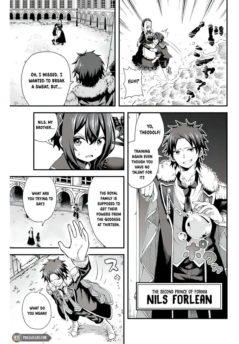 Tsuihou Sareta Tensei Ouji, "Auto Craft" Skill de Ryouchi o Bakusoku de Kaitakushi Saikyou no Mura o Tsukutte Shimau: Saikyou Crafting Skill de Hajimeru, Rakuraku Ryouchi Kaitaku Slow Life Chapter 1.1 page 7