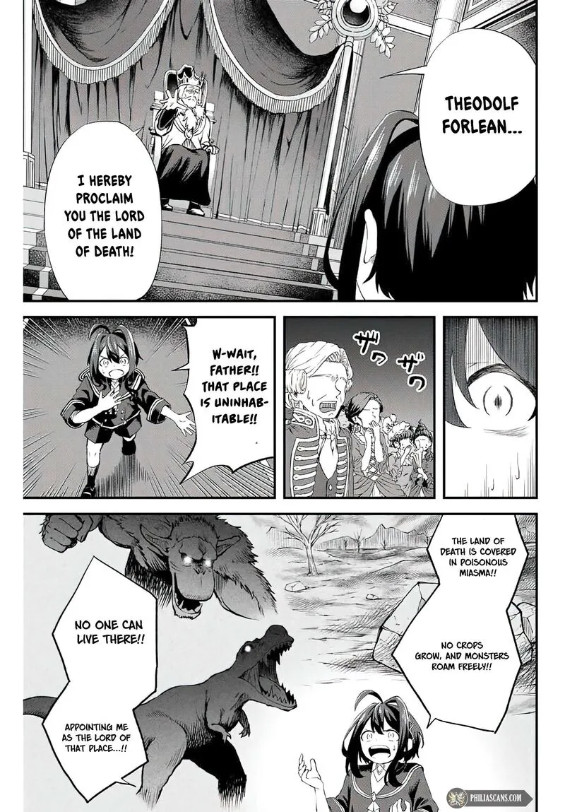 Tsuihou Sareta Tensei Ouji, "Auto Craft" Skill de Ryouchi o Bakusoku de Kaitakushi Saikyou no Mura o Tsukutte Shimau: Saikyou Crafting Skill de Hajimeru, Rakuraku Ryouchi Kaitaku Slow Life Chapter 1.1 page 13