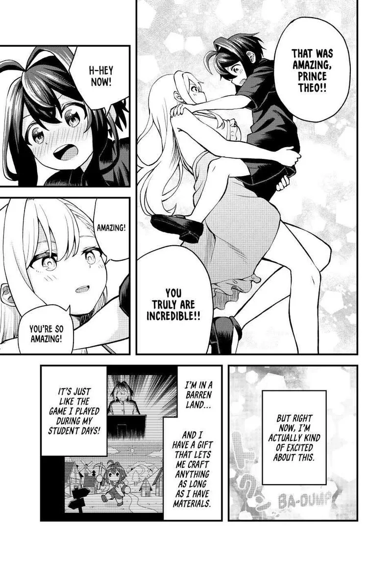 Tsuihou Sareta Tensei Ouji, "Auto Craft" Skill de Ryouchi o Bakusoku de Kaitakushi Saikyou no Mura o Tsukutte Shimau: Saikyou Crafting Skill de Hajimeru, Rakuraku Ryouchi Kaitaku Slow Life Chapter 1.2 page 24