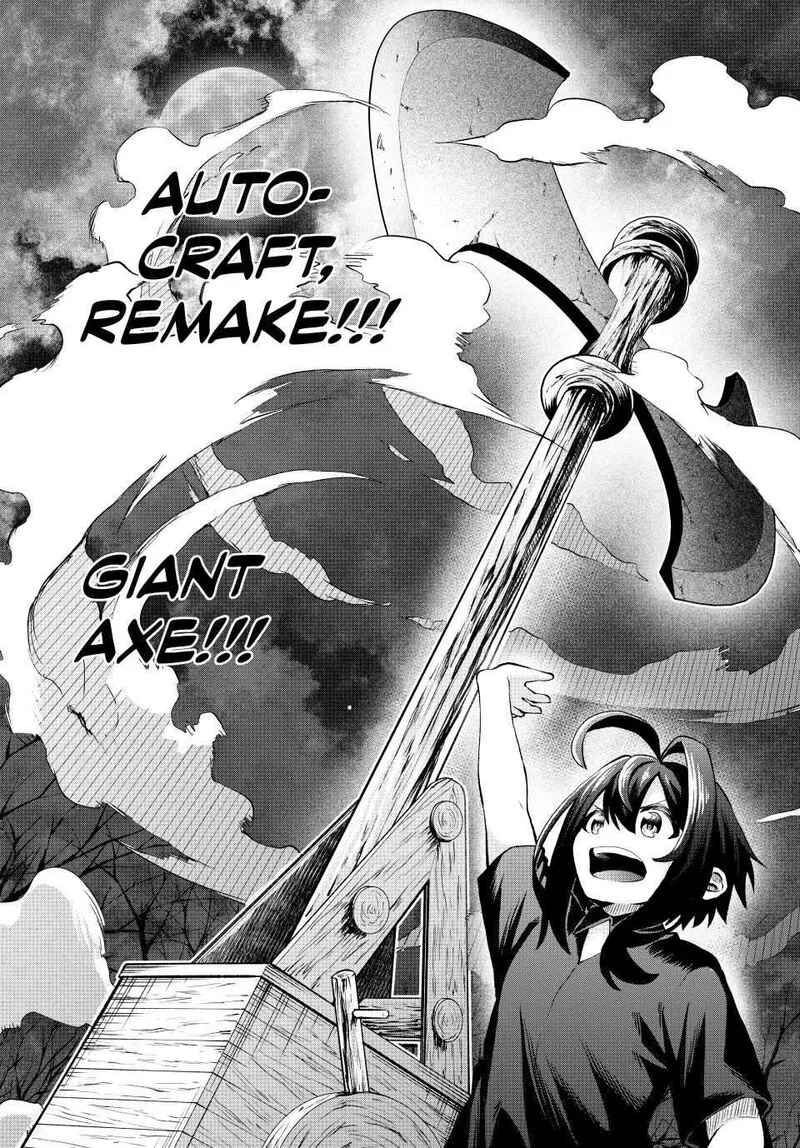 Tsuihou Sareta Tensei Ouji, "Auto Craft" Skill de Ryouchi o Bakusoku de Kaitakushi Saikyou no Mura o Tsukutte Shimau: Saikyou Crafting Skill de Hajimeru, Rakuraku Ryouchi Kaitaku Slow Life Chapter 1.2 page 20