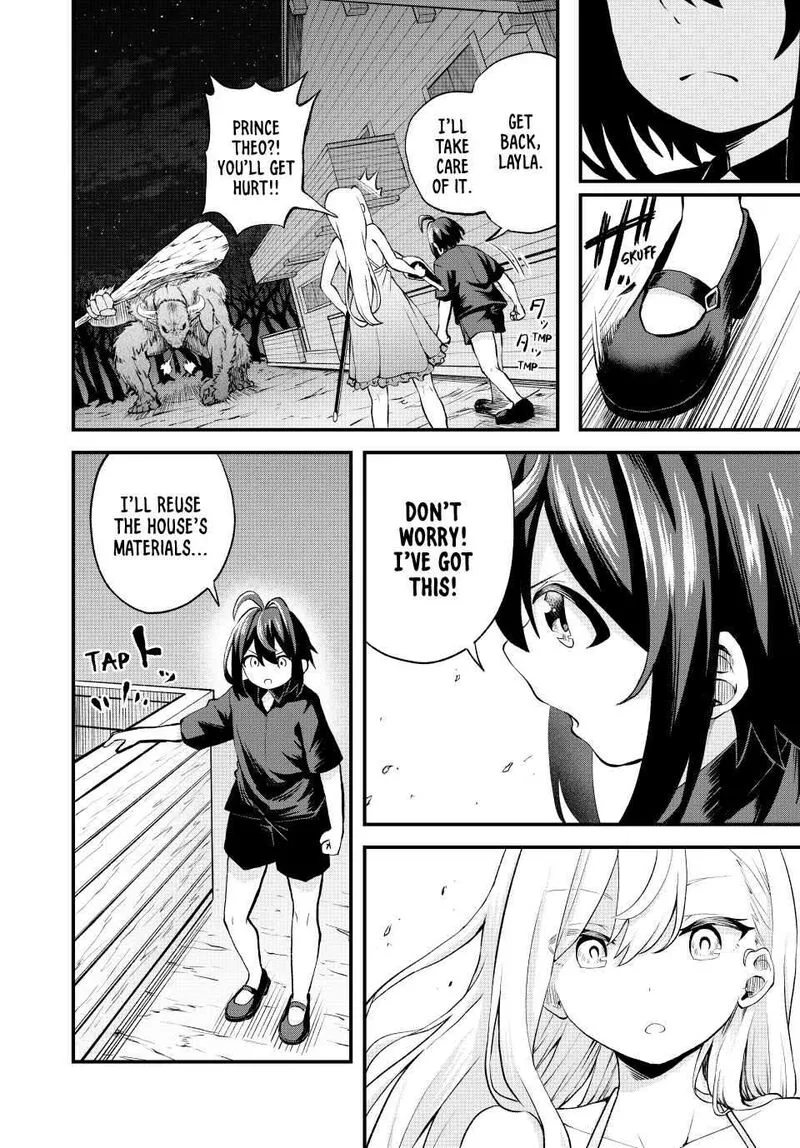 Tsuihou Sareta Tensei Ouji, "Auto Craft" Skill de Ryouchi o Bakusoku de Kaitakushi Saikyou no Mura o Tsukutte Shimau: Saikyou Crafting Skill de Hajimeru, Rakuraku Ryouchi Kaitaku Slow Life Chapter 1.2 page 18
