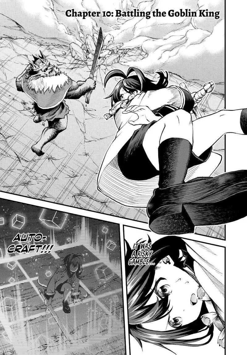 Tsuihou Sareta Tensei Ouji, "Auto Craft" Skill de Ryouchi o Bakusoku de Kaitakushi Saikyou no Mura o Tsukutte Shimau: Saikyou Crafting Skill de Hajimeru, Rakuraku Ryouchi Kaitaku Slow Life Chapter 10 page 1
