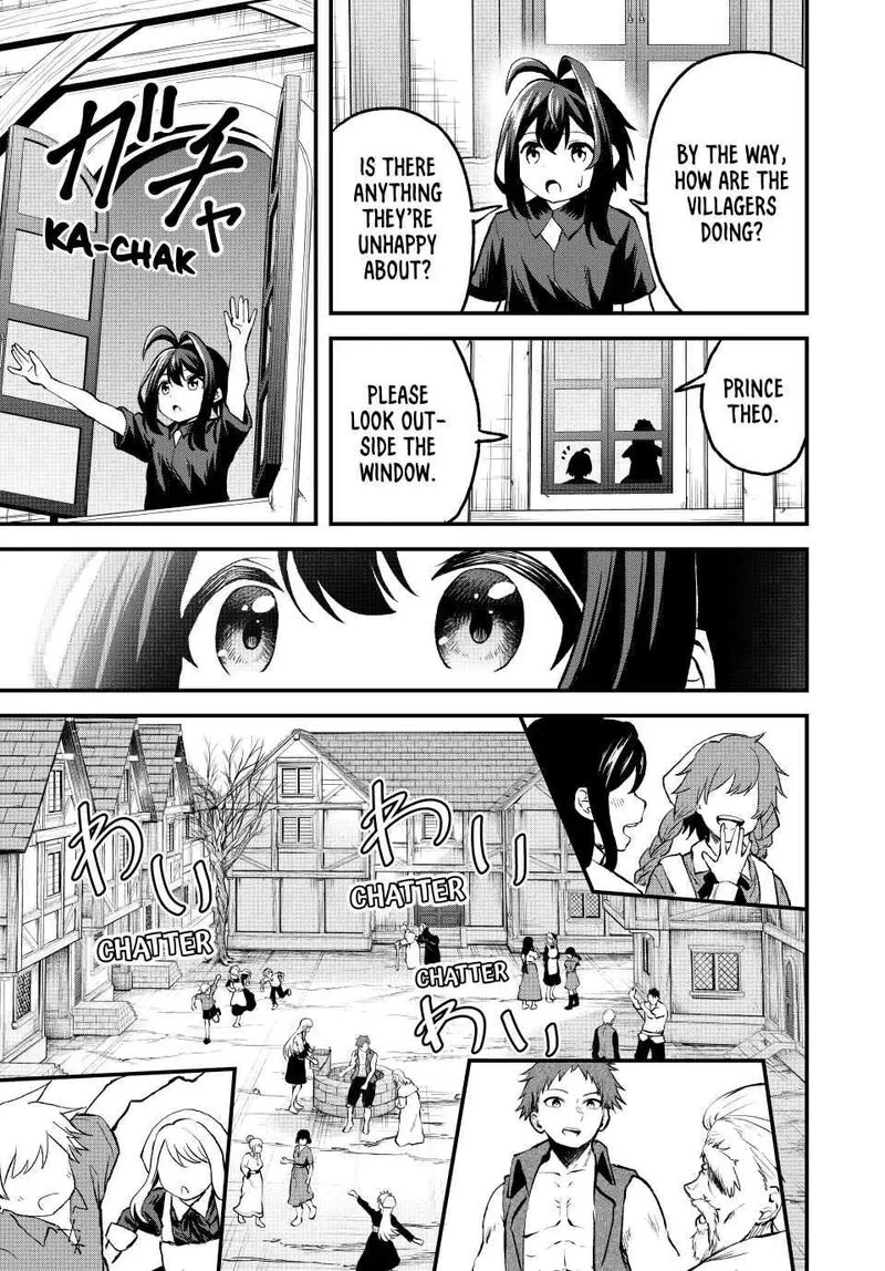 Tsuihou Sareta Tensei Ouji, "Auto Craft" Skill de Ryouchi o Bakusoku de Kaitakushi Saikyou no Mura o Tsukutte Shimau: Saikyou Crafting Skill de Hajimeru, Rakuraku Ryouchi Kaitaku Slow Life Chapter 11 page 17