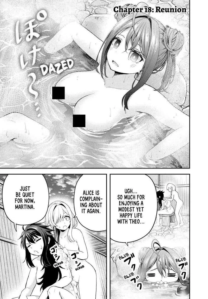 Tsuihou Sareta Tensei Ouji, "Auto Craft" Skill de Ryouchi o Bakusoku de Kaitakushi Saikyou no Mura o Tsukutte Shimau: Saikyou Crafting Skill de Hajimeru, Rakuraku Ryouchi Kaitaku Slow Life Chapter 18 page 1