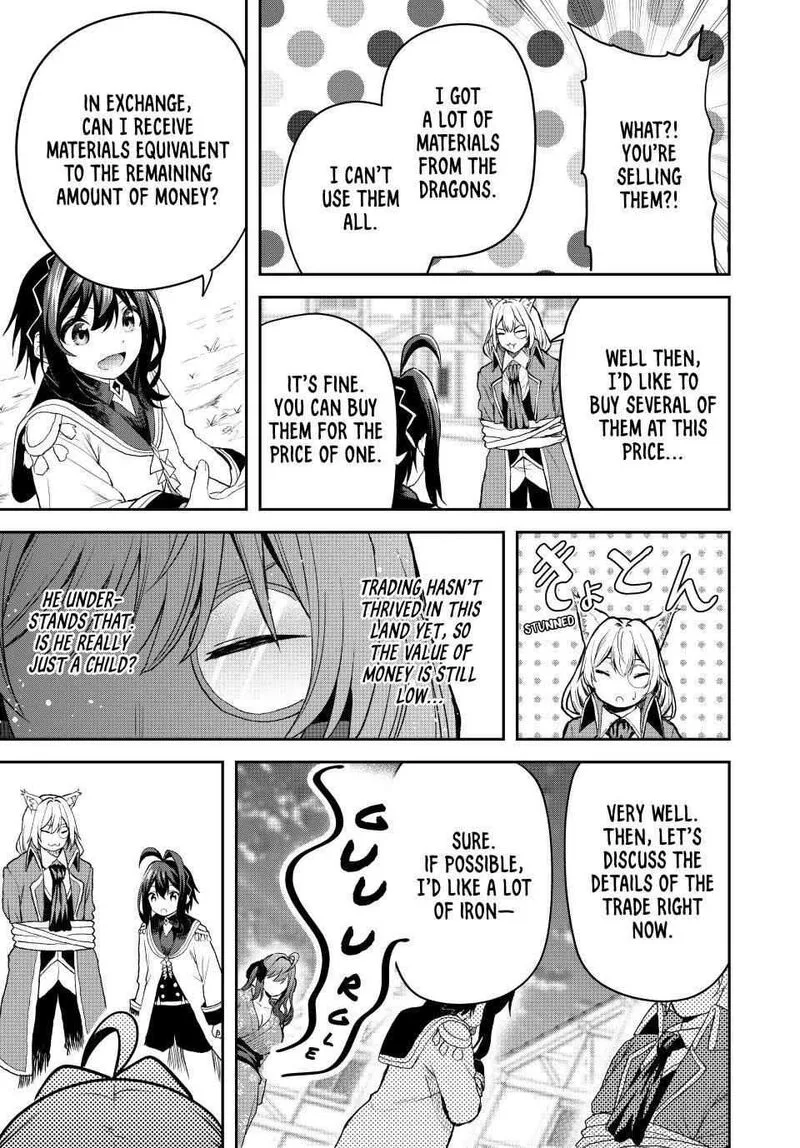 Tsuihou Sareta Tensei Ouji, "Auto Craft" Skill de Ryouchi o Bakusoku de Kaitakushi Saikyou no Mura o Tsukutte Shimau: Saikyou Crafting Skill de Hajimeru, Rakuraku Ryouchi Kaitaku Slow Life Chapter 18 page 15