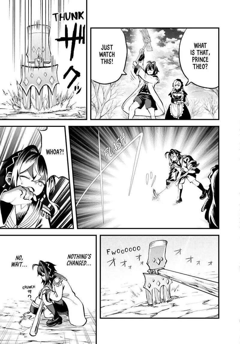 Tsuihou Sareta Tensei Ouji, "Auto Craft" Skill de Ryouchi o Bakusoku de Kaitakushi Saikyou no Mura o Tsukutte Shimau: Saikyou Crafting Skill de Hajimeru, Rakuraku Ryouchi Kaitaku Slow Life Chapter 2 page 31