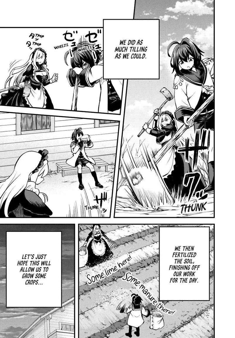 Tsuihou Sareta Tensei Ouji, "Auto Craft" Skill de Ryouchi o Bakusoku de Kaitakushi Saikyou no Mura o Tsukutte Shimau: Saikyou Crafting Skill de Hajimeru, Rakuraku Ryouchi Kaitaku Slow Life Chapter 2 page 7