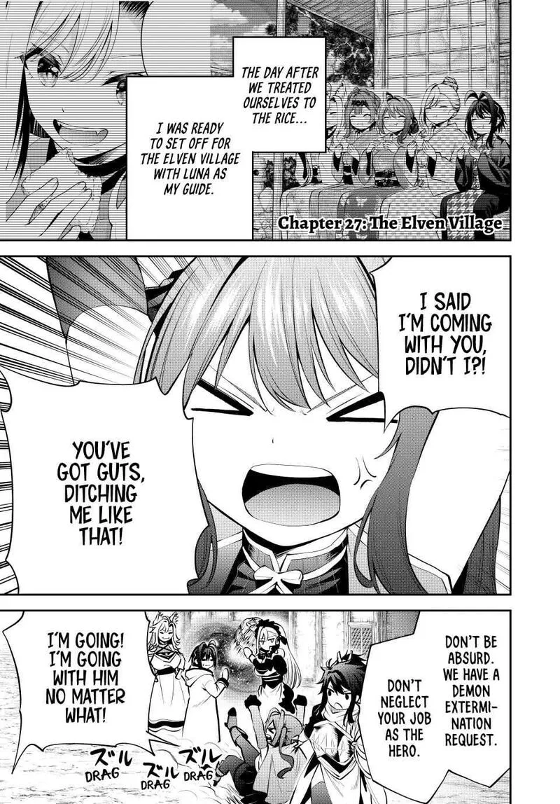 Tsuihou Sareta Tensei Ouji, "Auto Craft" Skill de Ryouchi o Bakusoku de Kaitakushi Saikyou no Mura o Tsukutte Shimau: Saikyou Crafting Skill de Hajimeru, Rakuraku Ryouchi Kaitaku Slow Life Chapter 27 page 1