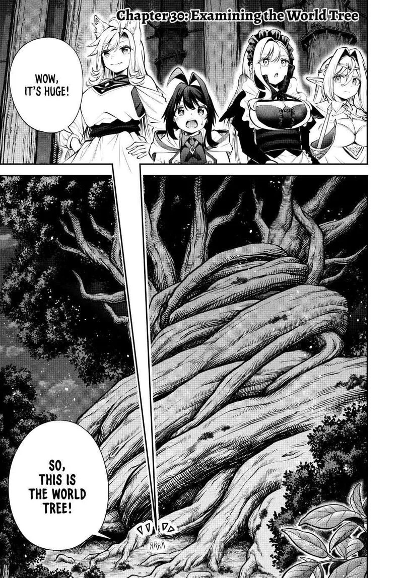 Tsuihou Sareta Tensei Ouji, "Auto Craft" Skill de Ryouchi o Bakusoku de Kaitakushi Saikyou no Mura o Tsukutte Shimau: Saikyou Crafting Skill de Hajimeru, Rakuraku Ryouchi Kaitaku Slow Life Chapter 30 page 1