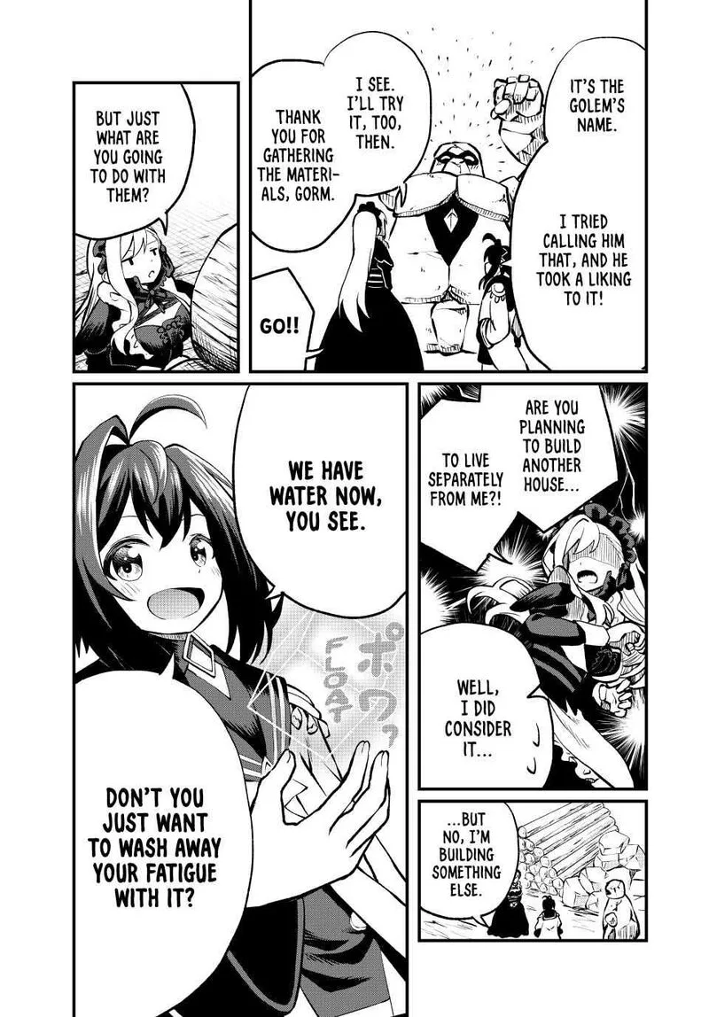 Tsuihou Sareta Tensei Ouji, "Auto Craft" Skill de Ryouchi o Bakusoku de Kaitakushi Saikyou no Mura o Tsukutte Shimau: Saikyou Crafting Skill de Hajimeru, Rakuraku Ryouchi Kaitaku Slow Life Chapter 4 page 9