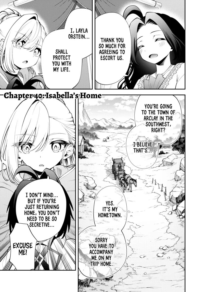 Tsuihou Sareta Tensei Ouji, "Auto Craft" Skill de Ryouchi o Bakusoku de Kaitakushi Saikyou no Mura o Tsukutte Shimau: Saikyou Crafting Skill de Hajimeru, Rakuraku Ryouchi Kaitaku Slow Life Chapter 40 page 1