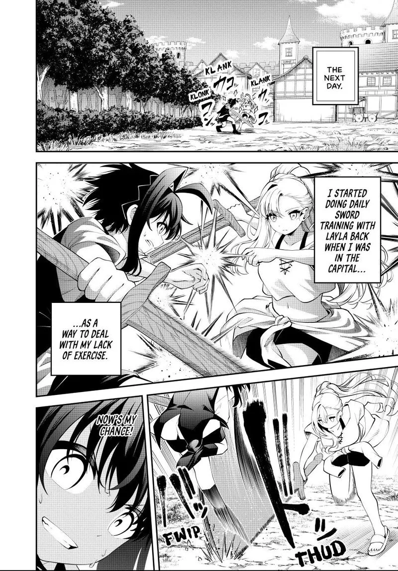 Tsuihou Sareta Tensei Ouji, "Auto Craft" Skill de Ryouchi o Bakusoku de Kaitakushi Saikyou no Mura o Tsukutte Shimau: Saikyou Crafting Skill de Hajimeru, Rakuraku Ryouchi Kaitaku Slow Life Chapter 46 page 8