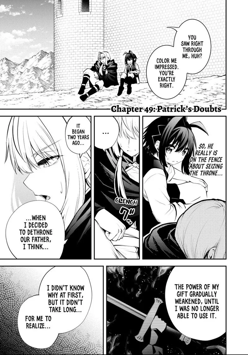 Tsuihou Sareta Tensei Ouji, "Auto Craft" Skill de Ryouchi o Bakusoku de Kaitakushi Saikyou no Mura o Tsukutte Shimau: Saikyou Crafting Skill de Hajimeru, Rakuraku Ryouchi Kaitaku Slow Life Chapter 49 page 1