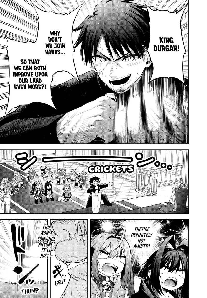 Tsuihou Sareta Tensei Ouji, "Auto Craft" Skill de Ryouchi o Bakusoku de Kaitakushi Saikyou no Mura o Tsukutte Shimau: Saikyou Crafting Skill de Hajimeru, Rakuraku Ryouchi Kaitaku Slow Life Chapter 57 page 11
