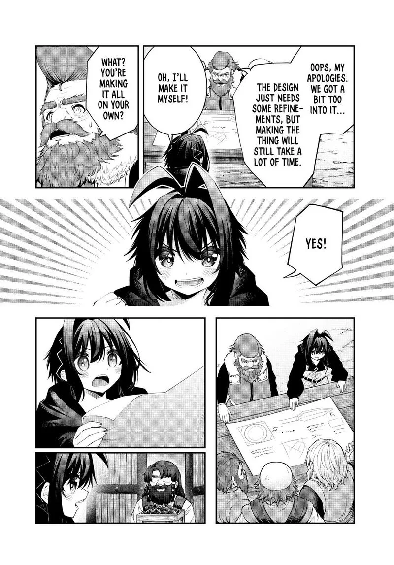 Tsuihou Sareta Tensei Ouji, "Auto Craft" Skill de Ryouchi o Bakusoku de Kaitakushi Saikyou no Mura o Tsukutte Shimau: Saikyou Crafting Skill de Hajimeru, Rakuraku Ryouchi Kaitaku Slow Life Chapter 59 page 12