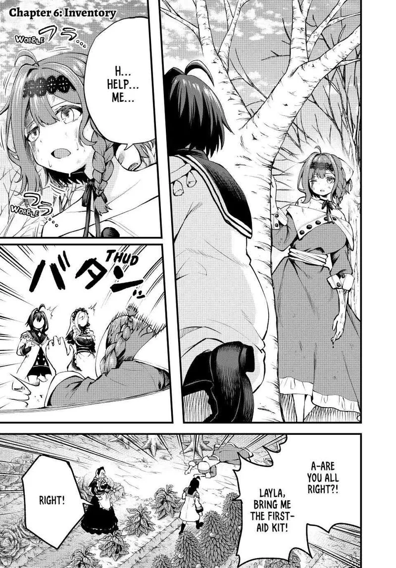 Tsuihou Sareta Tensei Ouji, "Auto Craft" Skill de Ryouchi o Bakusoku de Kaitakushi Saikyou no Mura o Tsukutte Shimau: Saikyou Crafting Skill de Hajimeru, Rakuraku Ryouchi Kaitaku Slow Life Chapter 6 page 1