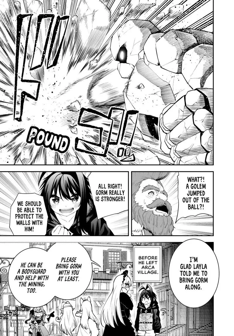 Tsuihou Sareta Tensei Ouji, "Auto Craft" Skill de Ryouchi o Bakusoku de Kaitakushi Saikyou no Mura o Tsukutte Shimau: Saikyou Crafting Skill de Hajimeru, Rakuraku Ryouchi Kaitaku Slow Life Chapter 62 page 7