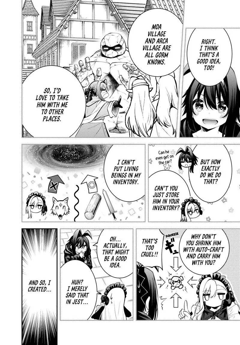 Tsuihou Sareta Tensei Ouji, "Auto Craft" Skill de Ryouchi o Bakusoku de Kaitakushi Saikyou no Mura o Tsukutte Shimau: Saikyou Crafting Skill de Hajimeru, Rakuraku Ryouchi Kaitaku Slow Life Chapter 62 page 8